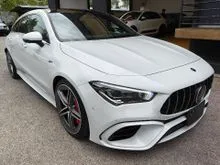 2021 Mercedes-Benz AMG CLA45 S 2.0 4MATIC+ Shooting Brake Full Spec Free 6 Year Warranty