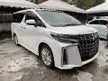 Recon 2021 Toyota Alphard 2.5 S 8 SEATER/SUNROOF/GRADE 4.5/B