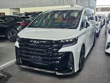 FULL SPEC UNREG 2025 Toyota Vellfire 2.4 Z Premier MPV WHITE COLOUR JBL SOUND SYSTEM FREE 6 YEAR WARRANTY/ PROCESSING FEE RM1350