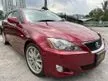 Used 2006/2015 Lexus IS250 2.5 Sedan/SUNROOF/CAREFUL OWNER/RED COLOUR BODY/ELECTRIC MEMORY SEATS/BEIGE LEATHER SEATS/KEYLESS PUSH START/BEIGE COLOUR INTERIOR/NI - Cars for sale