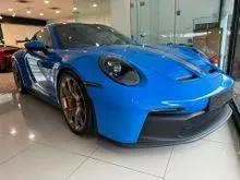 2021 Porsche 911 4.0 GT3 Coupe - GT3 SHARK BLUE FULL SPEC - 2 Units UK SPEC, LOW MILEAGE, SPORT CHRONO PACKAGE, FULL BUCKET SEATS, CARBON ROOF, CARBON