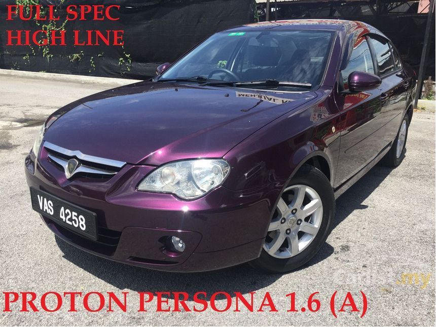 Proton Persona 2008 H-Line 1.6 in Selangor Automatic Sedan 