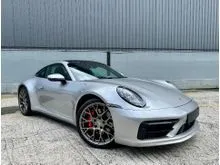 2021 Porsche 911 3.0 Carrera S Coupe BOSE SOUND S/CHRONO PACK 18 WAY SEATS SPORT EXHAUST SUNROOF 360 CAMERA HIGH SPEC UK UNREG