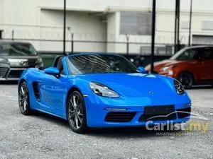 2022 Porsche 718 2.0 Boxster Convertible / SHARK BLUE / PDLS PLUS / SPORT CHRONO / HIGH SPEC