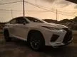 Recon 2019 Lexus RX300 2.0 F Sport SUV NFL SUNROOF HUD BSM 4CAM MILEAGE 13K KM UNREG