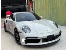 (650Hp,PDLS Plus)2021 Porsche 911 3.7 Turbo S Coupe Crayon Grey Low Mileage Sunroof