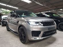 2018 Land Rover Range Rover Sport 5.0 Autobiography Panoramic Power Boot Side Step Rear Entertainment Meridian Sound Xenon LED Running Light PushStart