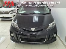 2013 Unreg Toyota Estima 2.4 Aeras Premium Mileage 17,993km with Sunroof,Power Boot & Roof Monitor