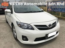 2011 Toyota Corolla Altis 2.0 V (A) DUAL VVT-i - HIGHEST SPEC - LEATHER SEAT - ELECTRIC SEAT - PADDLE SHIFT - AUTO CRUISE - 1OWNER - SELLING CHEAP