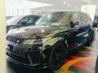 Recon 2021 Land Rover Range Rover Sport 5.0 SVR FULL CARBON PACKAGE UNREG OFFER