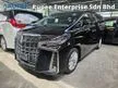 Recon 2021 Toyota Alphard 2.5 S Sunroof Digital Inner Mirror Blind Spot Monitor Surround camera Power boot 7 Seaters 2 Power Doors Unregistered