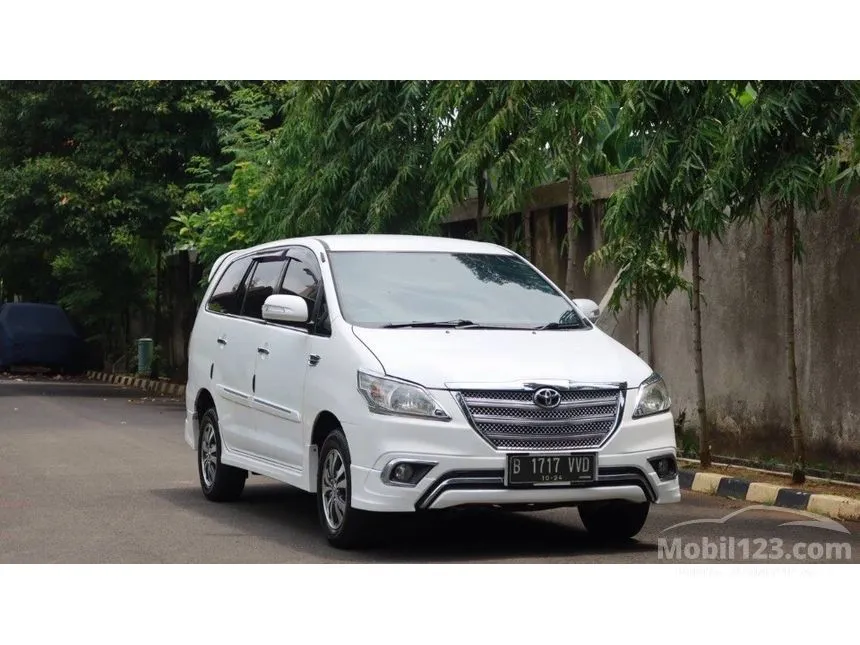 Jual Mobil Toyota Kijang Innova 2015 G Luxury 2.0 di DKI Jakarta Automatic MPV Putih Rp 190.000.000