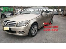 2010 Mercedes-Benz C200 CGI 1.8 BLUEEFFICIENCY, LOW KM, WELL MAINTAIN, HIGH LOAN, FULL SPEC, CAR KING