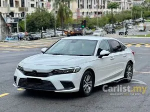 2023 Honda Civic 1.5 E Sedan SUPER LOW MILEAGE MILEAGE 30K KM ONLY FULL SERVICE RECORD UNDER WARRANTY HONDA UNTIL 2028 CASH BACK LON SENANG LULUS