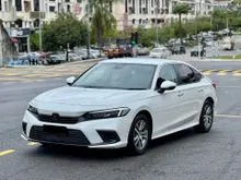 2023 Honda Civic 1.5 E Sedan SUPER LOW MILEAGE MILEAGE 30K KM ONLY FULL SERVICE RECORD UNDER WARRANTY HONDA UNTIL 2028 CASH BACK LON SENANG LULUS
