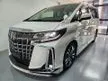 Recon 2019 Toyota ALPHARD 2.5 SC (A) MODELISTAKIT DIM BSM SUNROOF 3LED