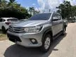 Used Toyota HILUX 2.4 G FULL SPEC REVERSE CAMERA LEATHER SEAT ELETRIC SEAT FULL SERVICE TOYOTA
