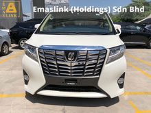 2015 Toyota Alphard 2.5 X Spec 8seather 360view PowerDoor PowerBoot Push Start 7G