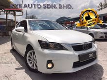 2012 LEXUS CT200H 1.8 HYBRID (A) **LEATHER SEAT**HEATHER SEAT**ECO & SPORT MODE SELECTION**LIKE NEW CONDITION**MUST VIEW**