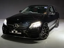 2018 Mercedes-Benz C300 2.0 AMG Sedan Facelift Nice Plate LowMileage GenuineCondition Full Service Record Warranty Valid