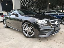 2018 Mercedes-Benz E300 2.0 AMG Coupe Premium P/Roof P/Boot Leather Unregister