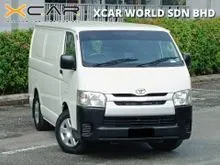 2017 TOYOTA HIACE PANEL VAN 2.5 DIESEL (M) * 1 YEAR WARRANTY * GUARANTEE No Accident/No Total Lost/No Flood & 5 Day Money back Guarantee*