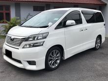 2012 Toyota Vellfire 2.4 Z Platinum MPV - WELL MAINTAINED