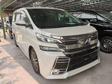 2015 Toyota Vellfire 2.5 Z G WITH PRECRASH SYSTEM BODYKITS