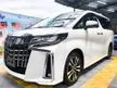Recon Toyota ALPHARD 2.5 SC SUNROOF BSM ROOF MONITOR 5496