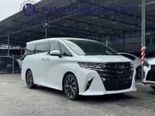 UNREG 2023 Toyota Alphard 2.5 Z / Moonroof / EL Rim / DIM / Low Mileage / Tip Top Condition