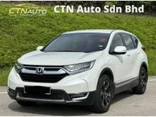 2017 Honda CR-V 1.5 TC SUV / TURBO ENGINE / FULL LEATHER SEAT / DUAL POWER SEAT / FUNCTION STEERING / PADDLE SHIFT / FREE WARRANTY (T&C)