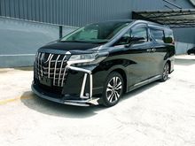 2019 Toyota Alphard 2.5 Fully Loaded Package MPV