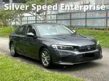 2024 Honda Civic 1.5 E  [FULL SERVICE RECORD] [LEATHER] [KEYLESS/PUSHSTART] [TIPTOP] [WARRANTY BY HONDA 2029] [LOW MILEAGE] [16KM]