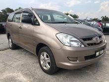 2006 Toyota Innova 2.0 E MPV ONE HAND OWNER TIP TOP CONDITION CALL NOW GET FAST SELLING FAST