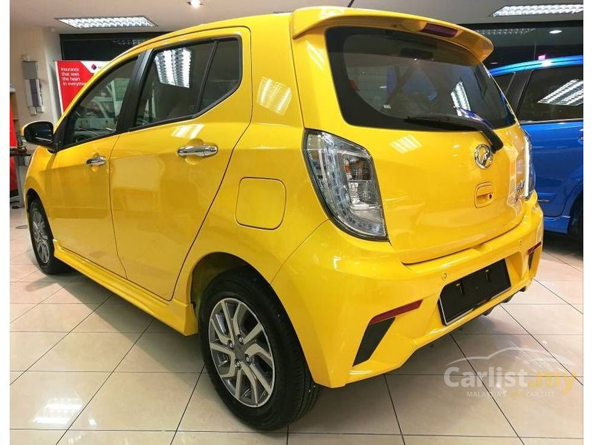 Perodua Axia 2019 Yellow - Contoh Trim