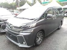 Toyota Vellfire 2.5 Z G Edition Recond Sunroof Full Leather JBL Pre Crash Unreg