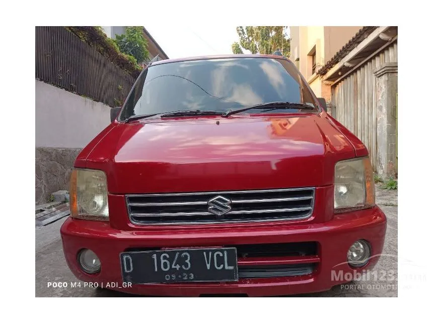 Jual Mobil Suzuki Karimun 2003 GX 1.0 di Jawa Barat Manual Hatchback Merah Rp 59.000.000
