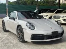 PORSCHE 911 CARRERA S 992.1 * 2022 * JAPAN SPEC * SPORT CHRONO * PDLS + * ACC * SPORT EXHAUST * RED INTERIOR * BOSE SPEAKER *