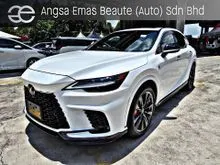 2023 Lexus RX350 F Sport Ready Stock Mileage 7k km Sunroof Orange Colour Caliper fsport