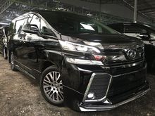 2015 Toyota Vellfire 2.5 ZG PILOT SEATS ** MODELISTA BODYKIT ( JAPAN ) / FULL SPEC ** FREE 5 YEAR WARRANTY ** GRAB IT NOW **