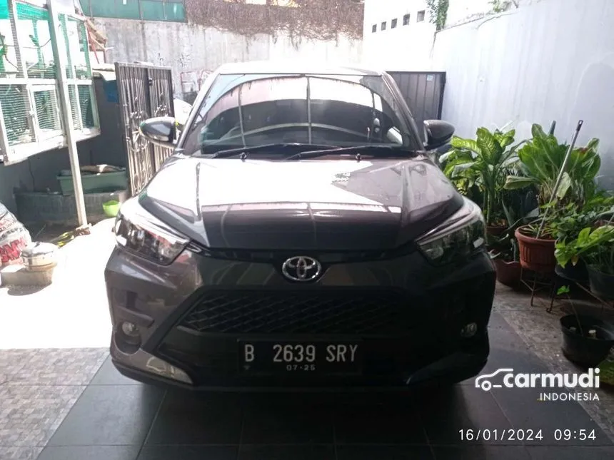 Jual Mobil Toyota Raize 2021 GR Sport 1.0 di DKI Jakarta Automatic Wagon Abu