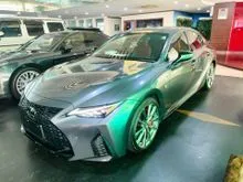 2021 LEXUS IS300 2.0 F-SPORT (GRADE 5A 26K KM) - UNREG $ OFFER $ HURRY $