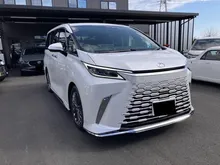 Recon 2025 Incoming Stock Lexus LM 500h 2.4 Version L 6 Seater MPV White with Black Interior Grade 6A Good Condition