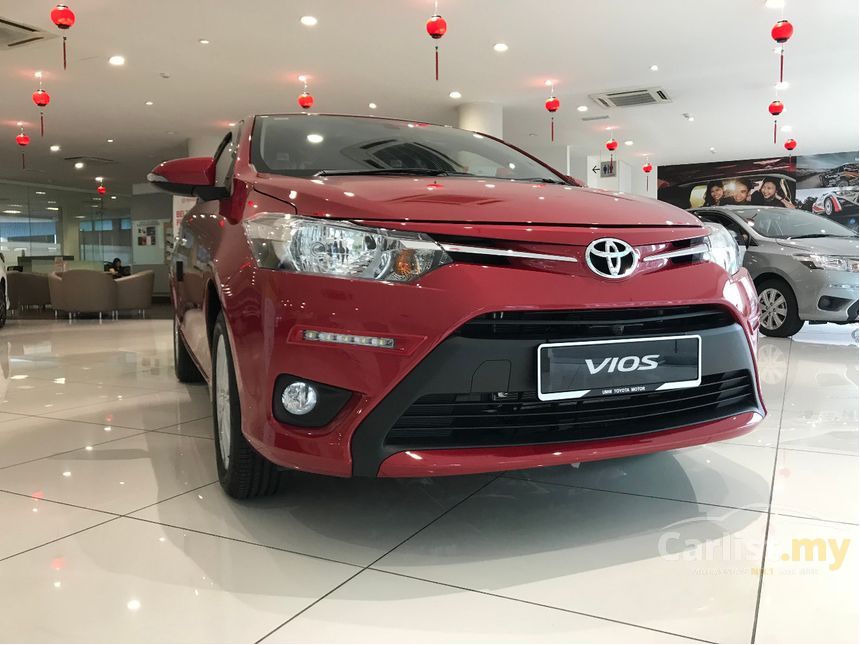 Toyota Vios 2018 E 1.5 in Selangor Automatic Sedan Red for 