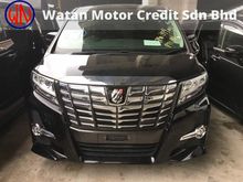 2015 Toyota Alphard 2.5 G S C Package MPV (ACTUAL YEAR MAKE 2015)