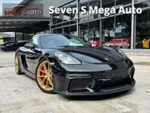 2021 Porsche 718 4.0 Cayman GT4 Coupe UNREG RECON UK SPEC TIP TOP CONDITION ORIGINAL LOW MILEAGE PRICE CAN NEGO TILL LET GO PM ME FOR VIEW CAR