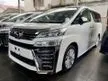 Recon 2019 Toyota Vellfire 2.5 Z MPV