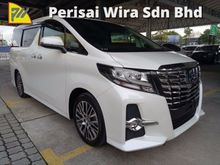 2016 TOYOTA ALPHARD UNREG SC PILOT SEAT .NAPPA LEATHER .J.B.L SOUND SYSTEM .SUNROOF .SURROUND CAMERA .LOCAL AP .PRICE INCLUDE GST