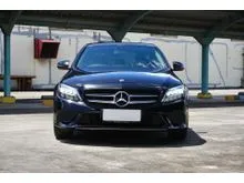 2019 Mercedes-Benz C180 1.5 Avantgarde Line Sedan (Faktur 2021) W205 Black on Black Odo 32 Rb (TERMURAH)