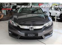 HONDA PENANG (BM) - 2019 Honda Civic 1.5 TC VTEC 2WD (A) HONDA CASH REBATES + FREE SERVICE OR CASH OPTION WORTH RM2XXX, CALL FOR MORE DETAILS